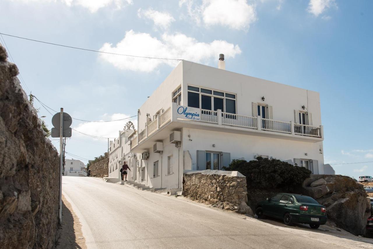 Olympia Aparthotel Mykonos Town Exterior foto