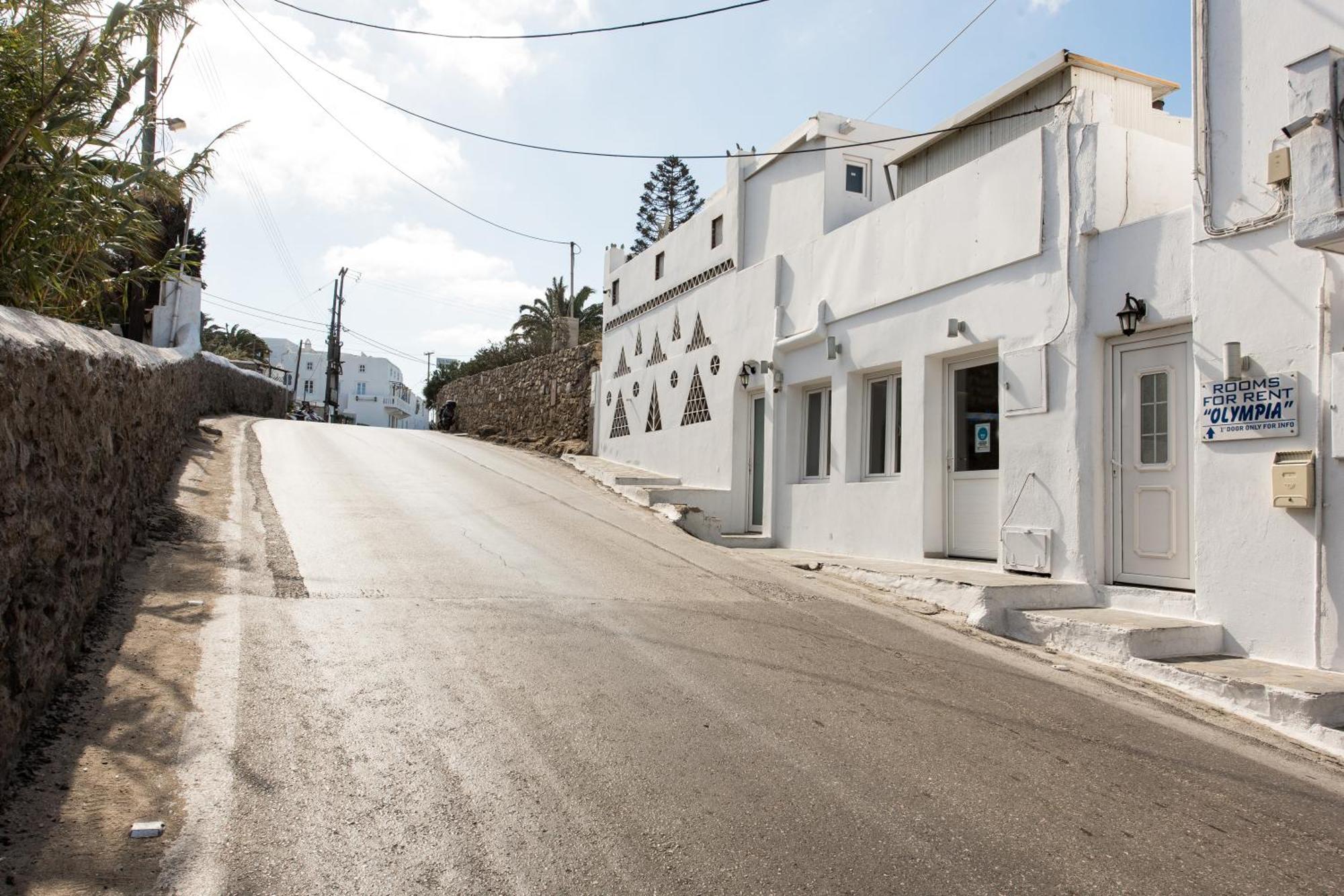 Olympia Aparthotel Mykonos Town Exterior foto